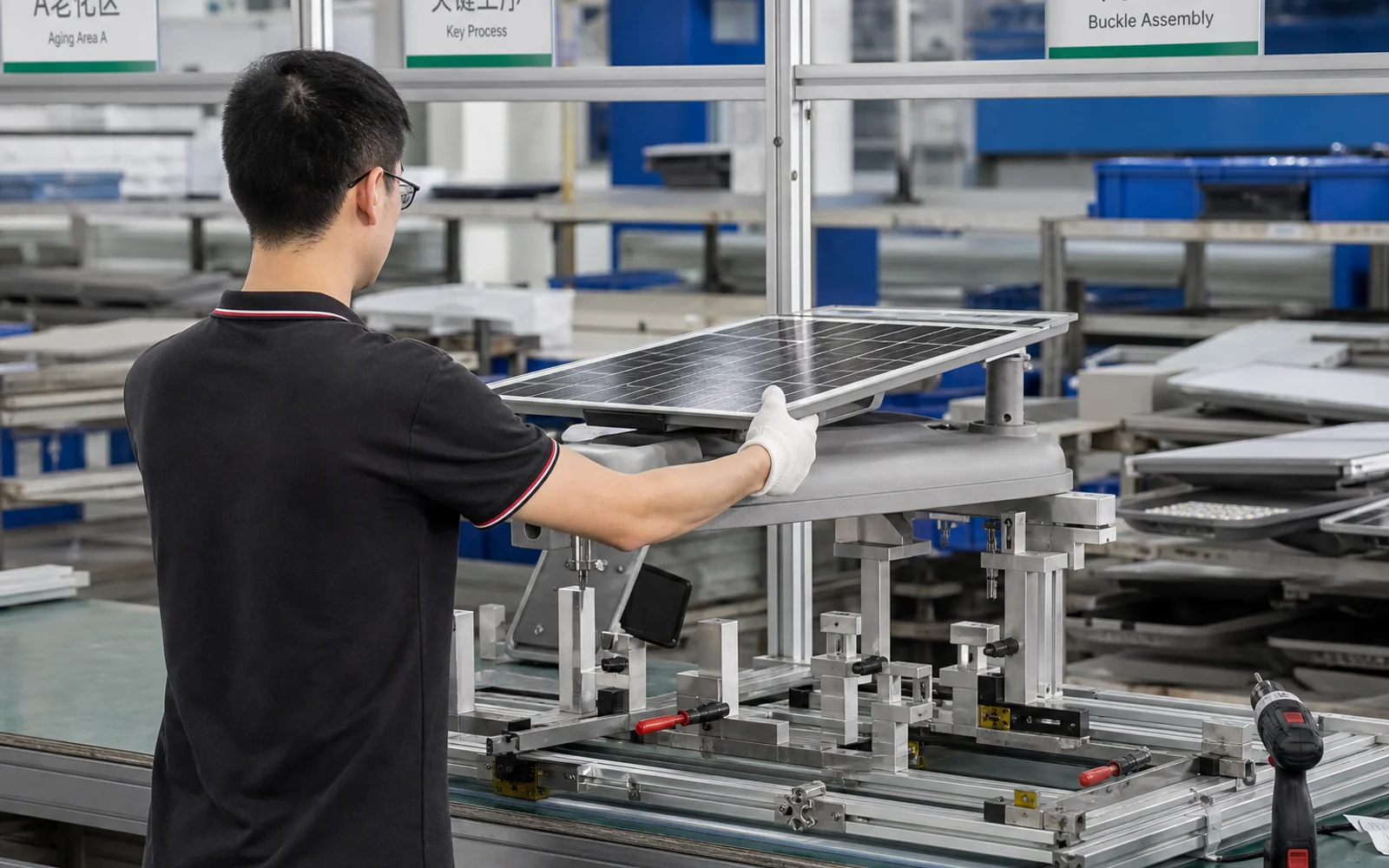 PV module assembly