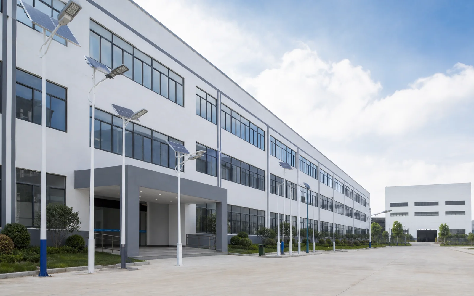 Solarlight plant facade