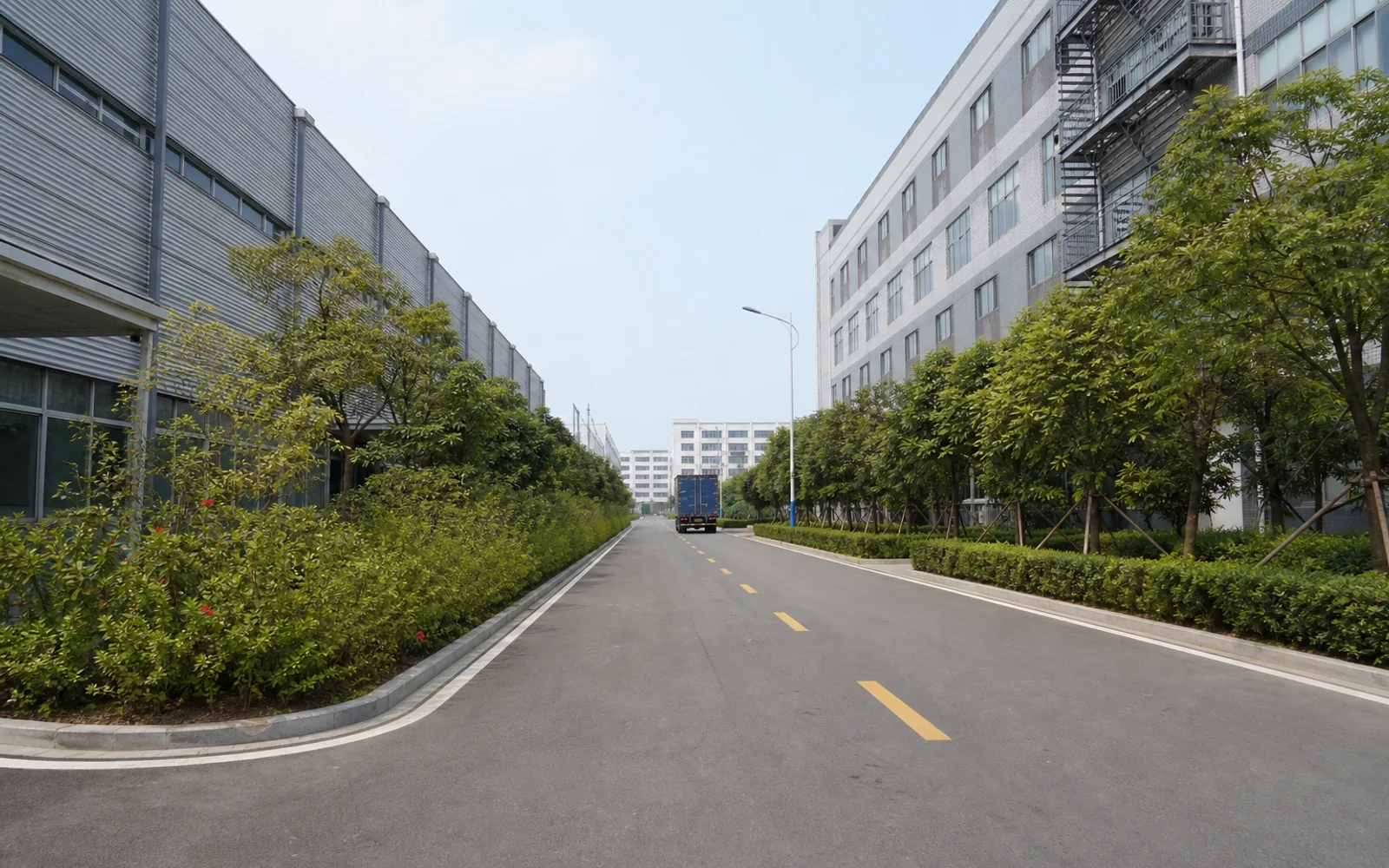 Campus roads and surroundings