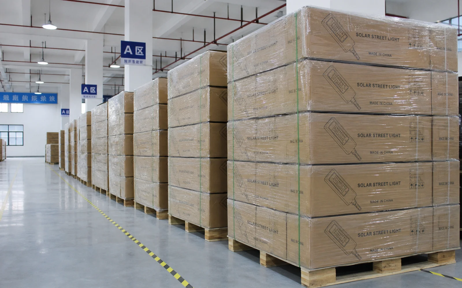 Finished goods warehouse