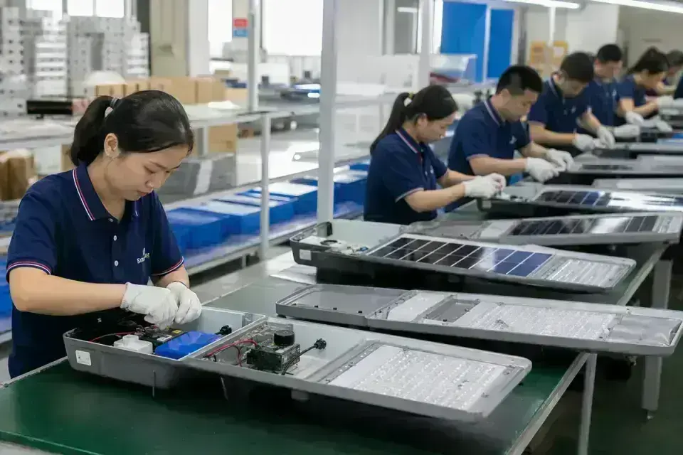 灯体组装产线