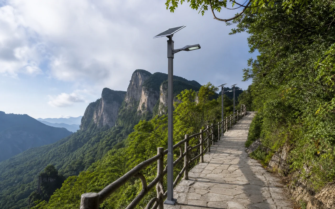 Scenic trail smart lighting