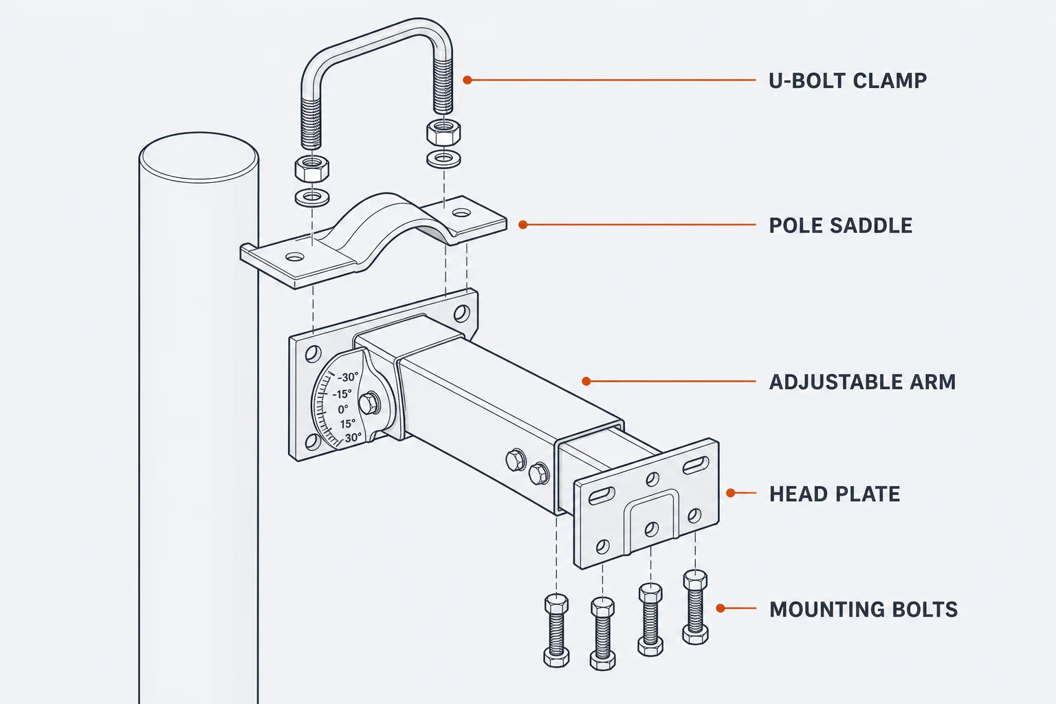 ACC-CONVERSION-BRACKET · Conversion Mounting Bracket