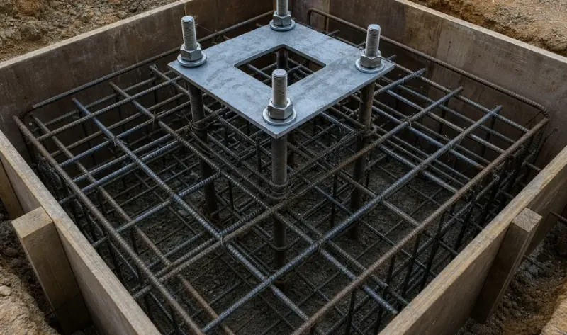 Ground Anchor Rebar Cage
