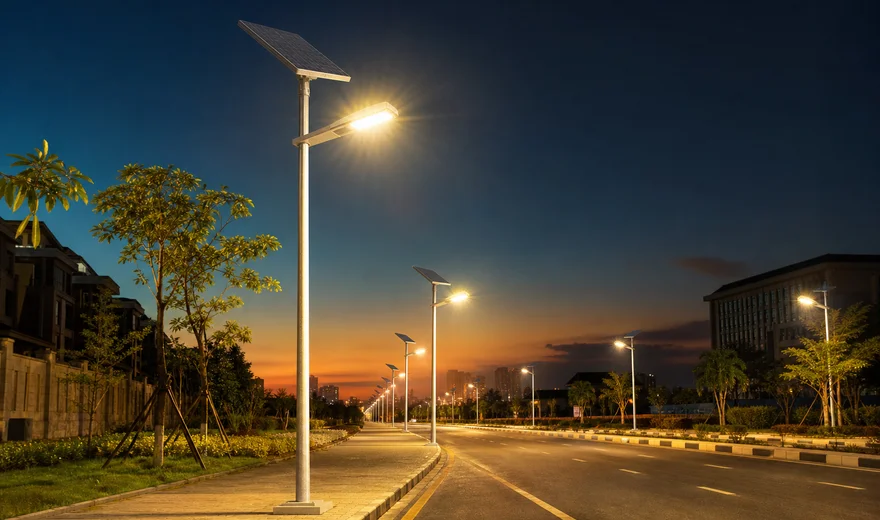 All-in-One Solar Street Light 100W