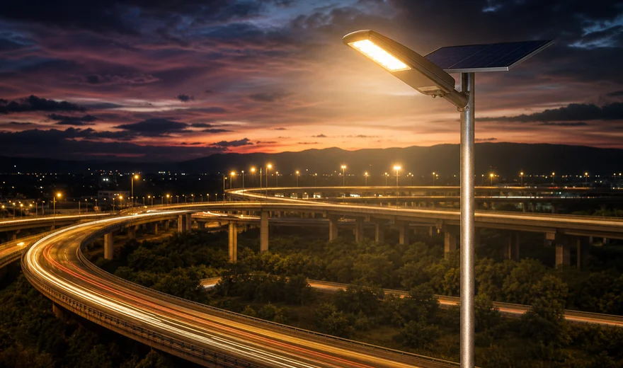 All-in-One Solar Street Light 120W