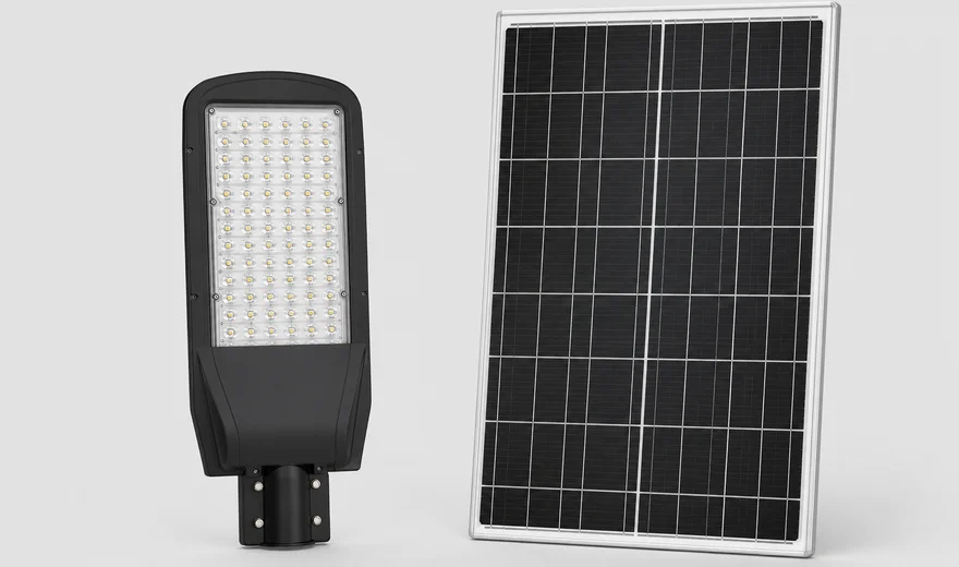 Split Solar Street Light 120W