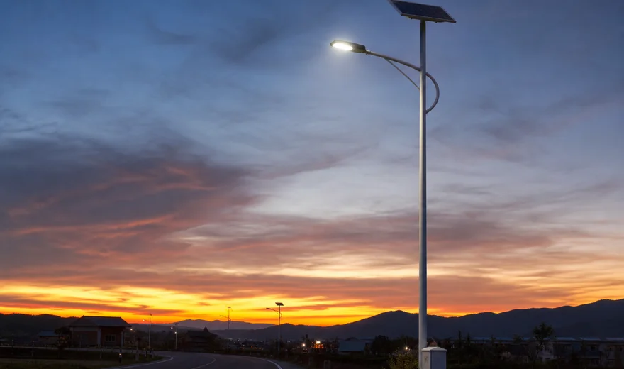 Split Solar Street Light 150W — PV module
