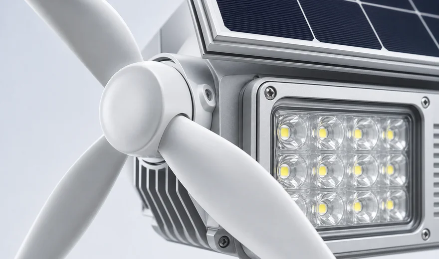 Wind-Solar Hybrid Street Light 100W
