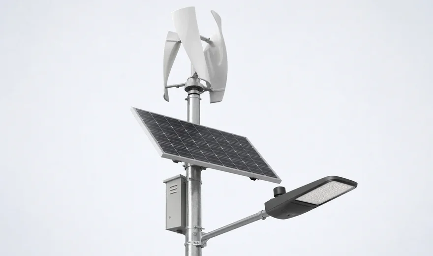 Wind-Solar Hybrid Street Light 80W