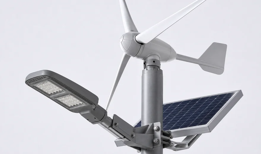 Wind-Solar Hybrid Street Light 80W