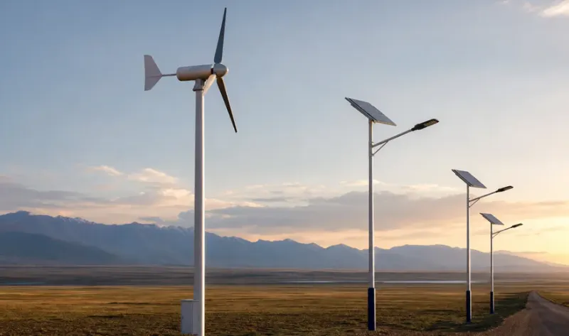 Horizontal Axis Small Wind Turbine 400W